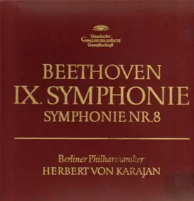 Ludwig Van Beethoven - IX. Symph, Symph Nr.8, Karajan, Berliner Philh