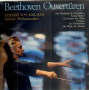 LP - Beethoven - Ouvertüren, Karajan, Berliner Philharmoniker