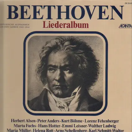 Beethoven, Herbert Alsen, Peter Anders, Kurt Böhme,.. - Liederalbum