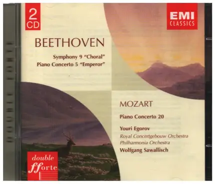 Beethoven / Mozart - Symphony 9 / Piano Concerto 5 / Piano Concerto 20