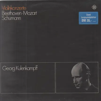 Beethoven / Mozart / Schumann (Kulenkampff) - Violinkonzerte