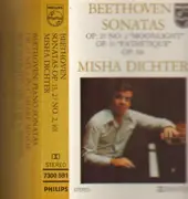 MC - Beethoven / Misha Dichter - Klaviersonaten 'Mondschein', 'Pathetique', Nr. 28