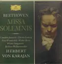 Double LP - Beethoven - Missa Solemnis D-Dur Op. 123 (Karajan) - Hardcoverbox + Booklet