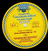 LP-Box - Beethoven - Missa Solemnis D-Dur Op. 123 (Karajan, Wunderlich,...) - TULIP RIM LABELS