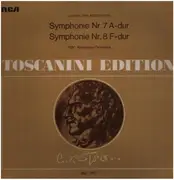 LP - Beethoven / NBC Symph. Orch. - Symphonie N.7 A-dur, Nr.8 F-dur