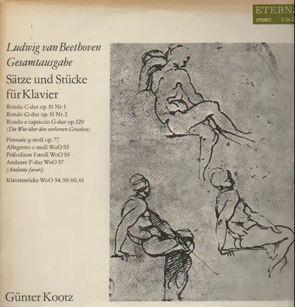 Beethoven - Sätze Stücke für Klavier, Günter Kootz