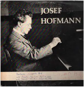 Ludwig Van Beethoven - Josef Hofmann - Casimir Hall Recital