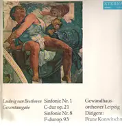 Beethoven - Sinfonien 1&8 C-dur op.21 & F-dur op.93,, Gewandhausorch, Konwitschny