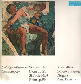 Ludwig Van Beethoven - Sinfonien 1&8 C-dur op.21 & F-dur op.93,, Gewandhausorch, Konwitschny