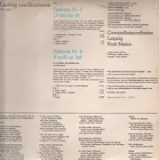 Double LP - Beethoven - Sinfonie Nr. 2 D-dur Op. 36 / Sinfonie Nr. 9 D-moll Op. 125