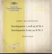 Beethoven - Steichquartette c-moll Nr.4, A-dur Nr.5; Koeckert-Quartett