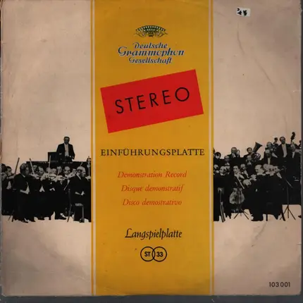 Beethoven / Strauss / Schubert... - Stereo Einführungsplatte