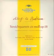 Beethoven / Rudolf Koeckert, Willi Buchner, Oskar Riedl, Josef Merz - Streichquartett cis-moll, Koeckert-Quartett