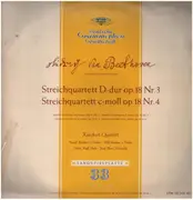 LP - Beethoven - Streichquartett D-dur op.18 Nr.3; c-moll op.18 Nr.4