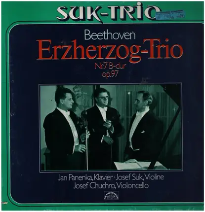 Beethoven / Suk-Trio - Erzherzog-Trio / Klaviertrio Nr.7 B-Dur Op.97