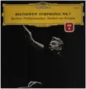 LP - Beethoven - Symphonie Nr.7,, Berliner Philharmoniker, Karajan