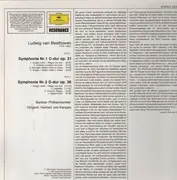LP - Beethoven - Symphonien 1 & 2 (Karajan)