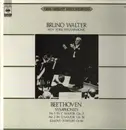 LP - Beethoven - Symphonies No 1 OP.21 - No 2 OP.36 - Egmont Overture OP.84 (Walter) - Mono