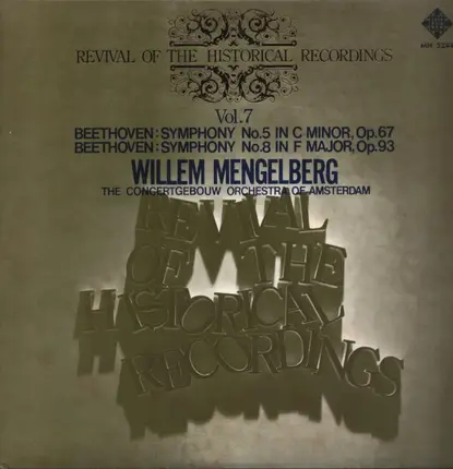Beethoven - Symphony No. 5 in C minor, Op. 67 / Symphony No. 8 in F major, Op. 93