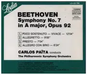 CD - Beethoven - Symphony No. 7 in A major, Opus 92