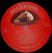 LP - Beethoven - Symphony No. 3 in E-Flat op. 55 (Eroica) - red seal, mono