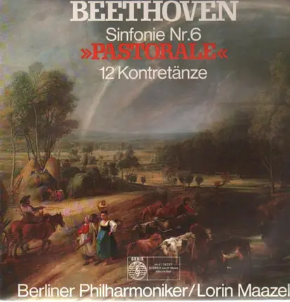 Beethoven - Pastorale, 12 Kontretänze,, Berliner Philh, Maazel