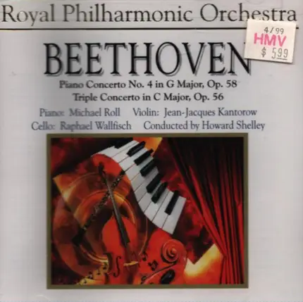 Beethoven - Piano Concerto No. 4 in G Major, Op. 58 / Triple Concerto in C Major, Op. 56