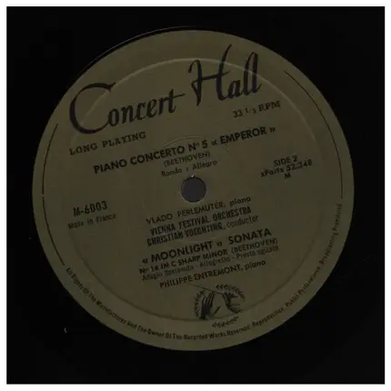 Beethoven - Piano Concerto No. 5 / Moonlight Sonata