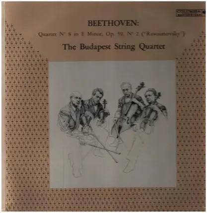 Beethoven - Quartet No. 8 in E Minor, Op. 59, No. 2 ('Rasoumovsky')
