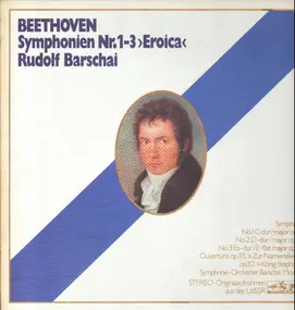 Ludwig Van Beethoven - Symphonien Nr.1-3 'Eroica'