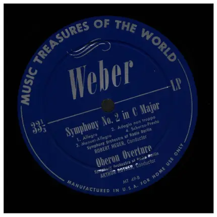 Beethoven / Weber - Symphony No. 4 // Symphony No. 2 / Oberon Overture