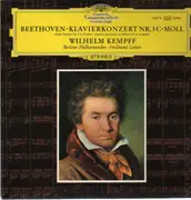 LP - Beethoven - Klavierkonzert Nr. 3 C-Moll, Wilhelm Kempff, Berliner Philharmoniker, Ferdinand Leitner
