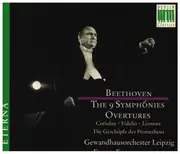CD-Box - Beethoven - The 9 Symphonies / Overtures - Cardboard Slipcase & Booklet