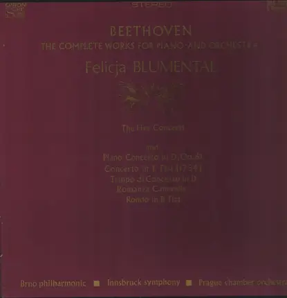 Beethoven - The Complete Works For Piano And Orchestra
