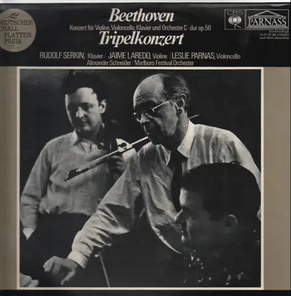 Beethoven - Tripelkonzert (Serkin / Laredo / Parnas)