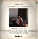 LP - Beethoven - Violin Concerto in D Major; A. Grumiaux, E.v. Beinum
