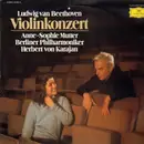 LP - Beethoven / Anne-Sopie Mutter - Violinkonzert (Karajan) - Club-Sonderauflage