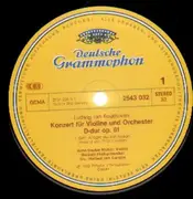 LP - Beethoven - Violinkonzert D-dur (Karajan, Mutter)
