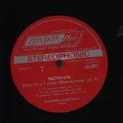 LP - Beethoven / Vladimir Ashkenazy - Sonato No. 23 in F Minor, Opus 57 ('Appassionata') · Sonata No. 7 In D Major, Opus 10. No. 3