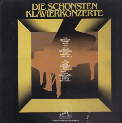 Beethoven, Mozart, Chopin.. a.o. - Die schönsten Klavierkonzerte