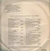 LP - Beethoven, Richard Strauß... - Unsterbliche Musik berühmter Meister - Ausschnitte aus dem Repertoire