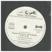 LP - Beethoven - Konzert Für Und Orchester D-dur Op. 61