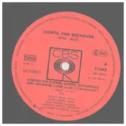 LP - Beethoven - Konzert Für Klavier, Violine, Violoncello Und Orchester