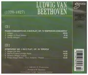 Double CD - Beethoven - Piano Concerto No. 5 / Symphony No. 3