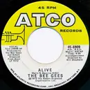 7'' - Bee Gees - Alive / Paper Mache, Cabbages And Kings