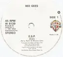 7'' - Bee Gees - E.S.P. / Overnight - Red Labels