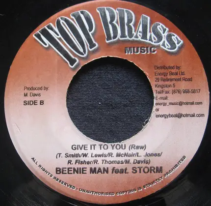 Beenie Man feat Storm - Give It To You