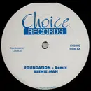 12inch Vinyl Single - Beenie Man - Foundation (Remix)