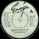 7'' - Beggar & Co. - (Somebody) Help Me Out - Knock-out Center