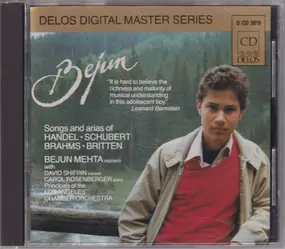 Bejun Mehta - Songs and arias of Handel Schubert Brahms Britten